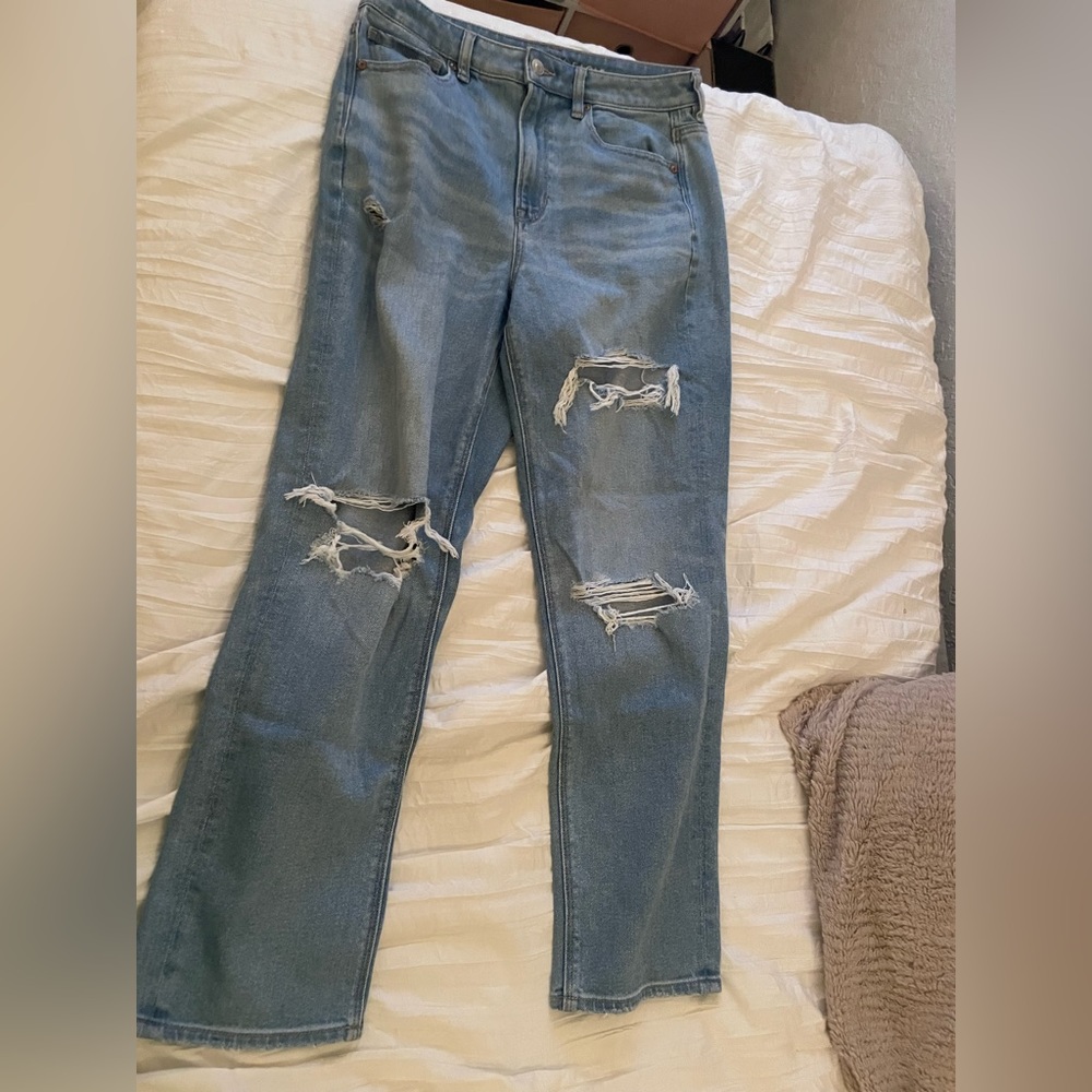 Ripped American eagle jeans